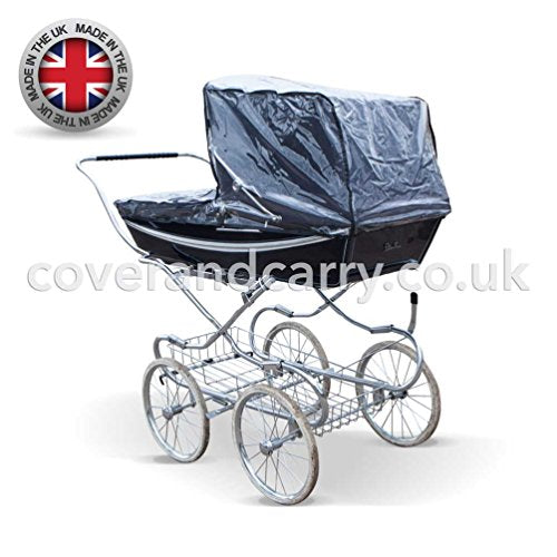 Rain Cover for The Silver Cross Kensington Made in The UK from Supersoft Clear PVC. A Little More Money a lot More Quality!!