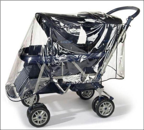Rain Cover for The Hauck Disney Tandem, Made in The UK, Supersoft PVC. A Little More Money a lot More Quality!! …