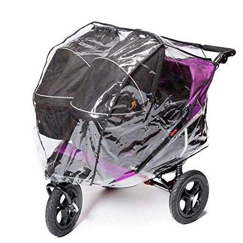 Rain Cover for Out'n'About Nipper Double carrycot. Made in The UK