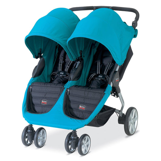 Rain Cover for Britax B-Agile Double Stroller, Made in The UK from Clear Supersoft PVC