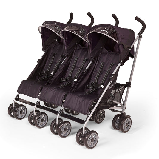 Rain Cover for Kids Kargo Triple Pushchair, Made in The UK from Supersoft PVC